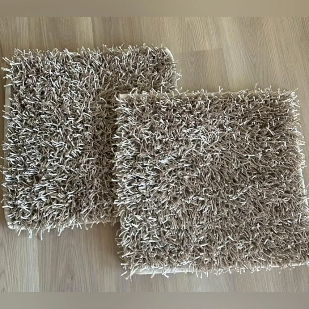 Pillow Covers Shaggy Set of 2 Custom ordered -18” x 18” x .25” Decor Textured